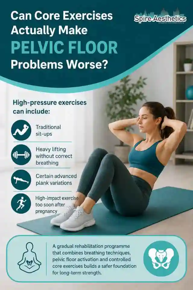 Can Strengthening Your Core Alone Actually Make Pelvic Floor Problems Worse Buckinghamshire?